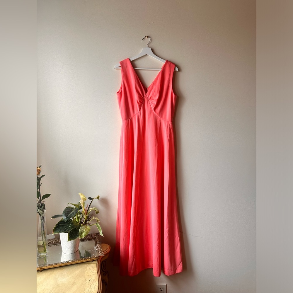 Stunning & Rare 60s/ 70s Vintage Miss  Rubette long pink dress